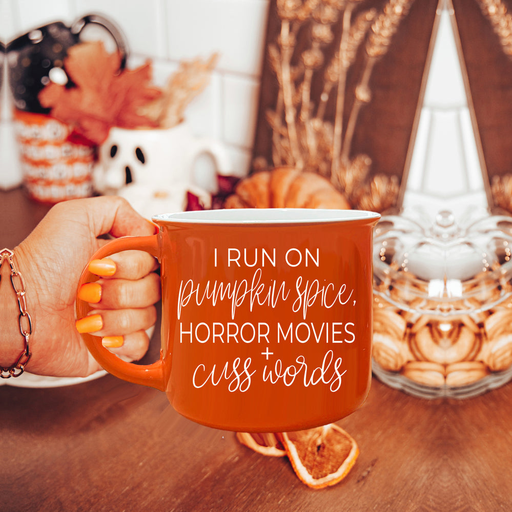 Pumpkin + Horror 14.5oz Mug