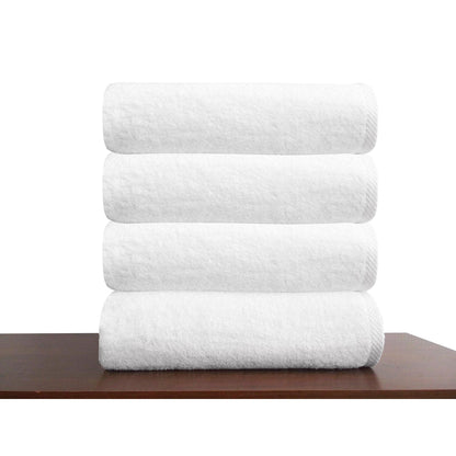 CTT - 4 Piece Bath Towel Set, 100% Turkish Cotton, Quick Dry, Absorbent & Comfy Towels for Spa & Hotel by Classic Turkish Towels