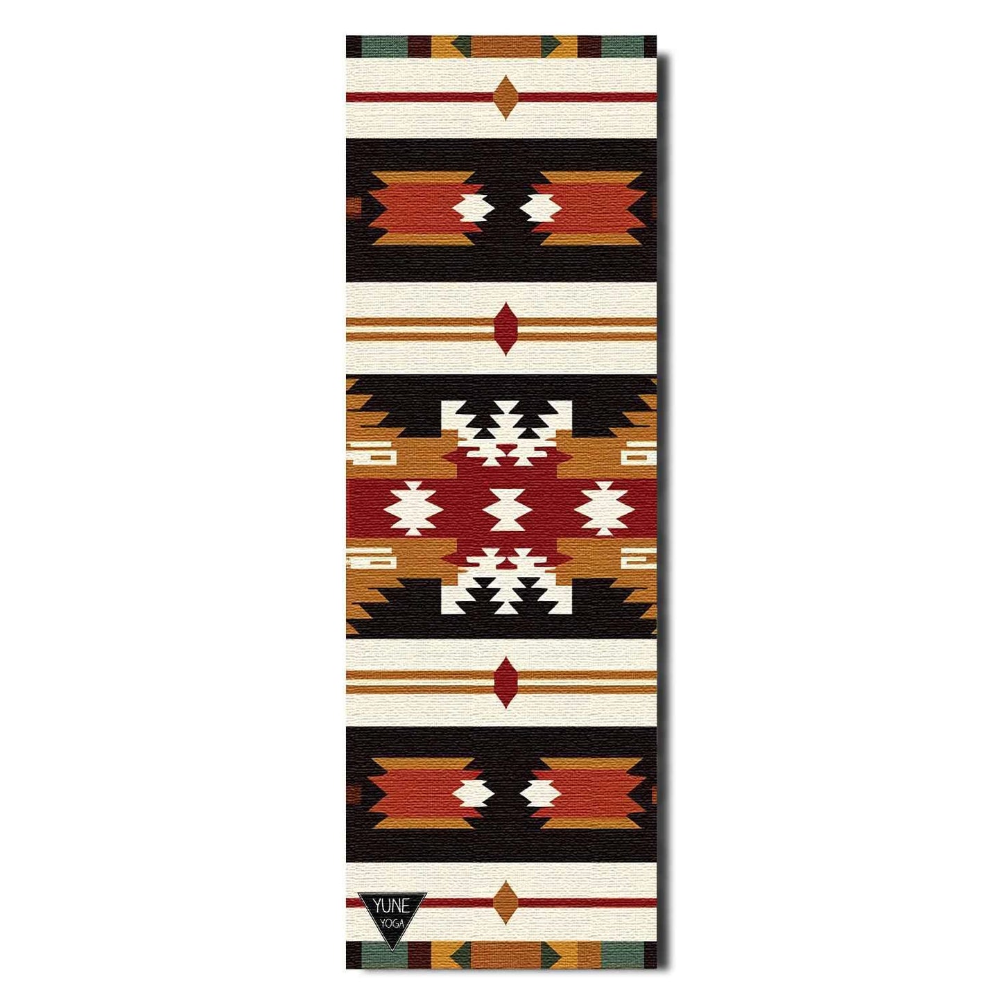 Yoga Mat | 6mm Thick | Multi Color Striped | Non-Slip | Eco Friendly | Yune Yoga | Howling Rock - Yune Yoga