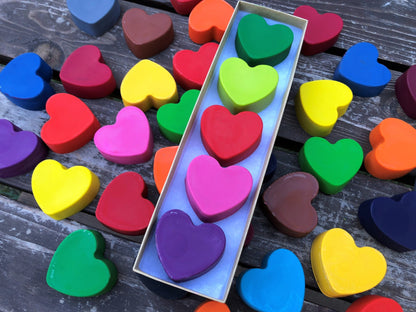 Heart Crayons