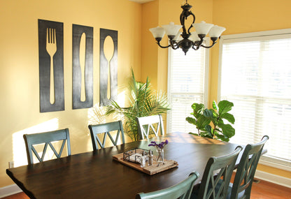 Fork Knife Spoon Wall Art Panel Set by Jubilee Trading Company