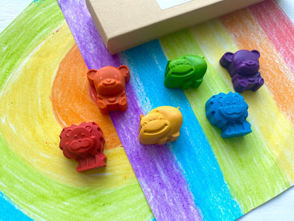 Zoo Animal Crayons