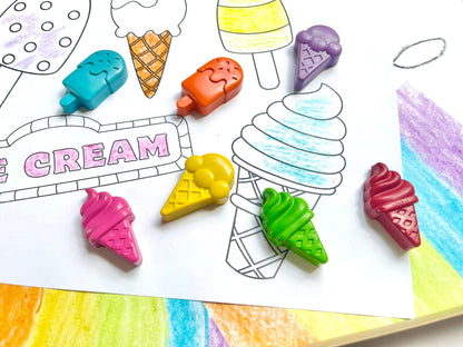 Ice Cream Crayons