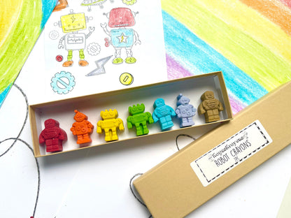 Robot Crayons