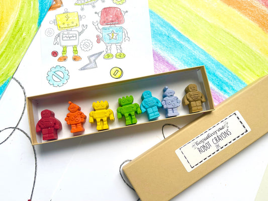 Robot Crayons