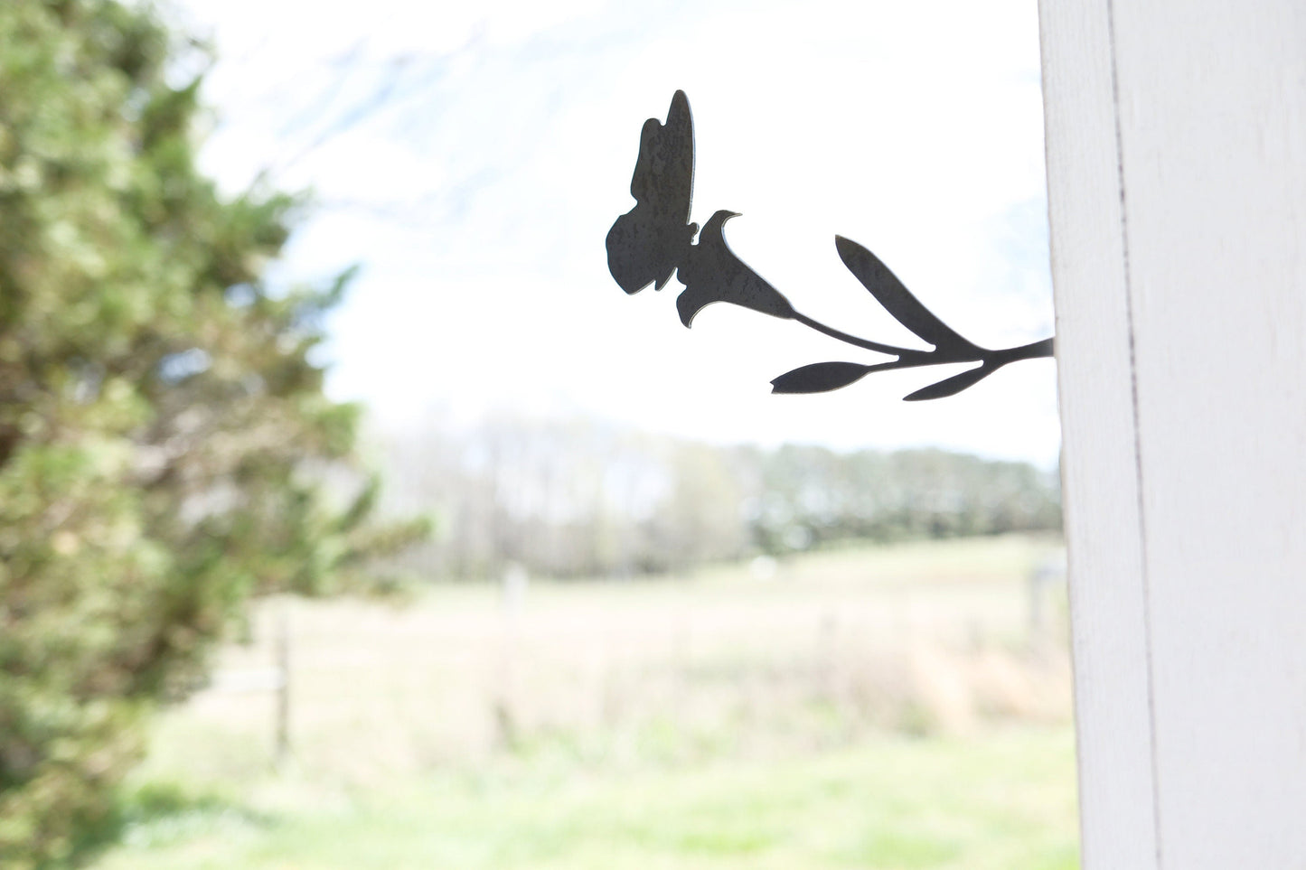 Butterfly Flower Statue