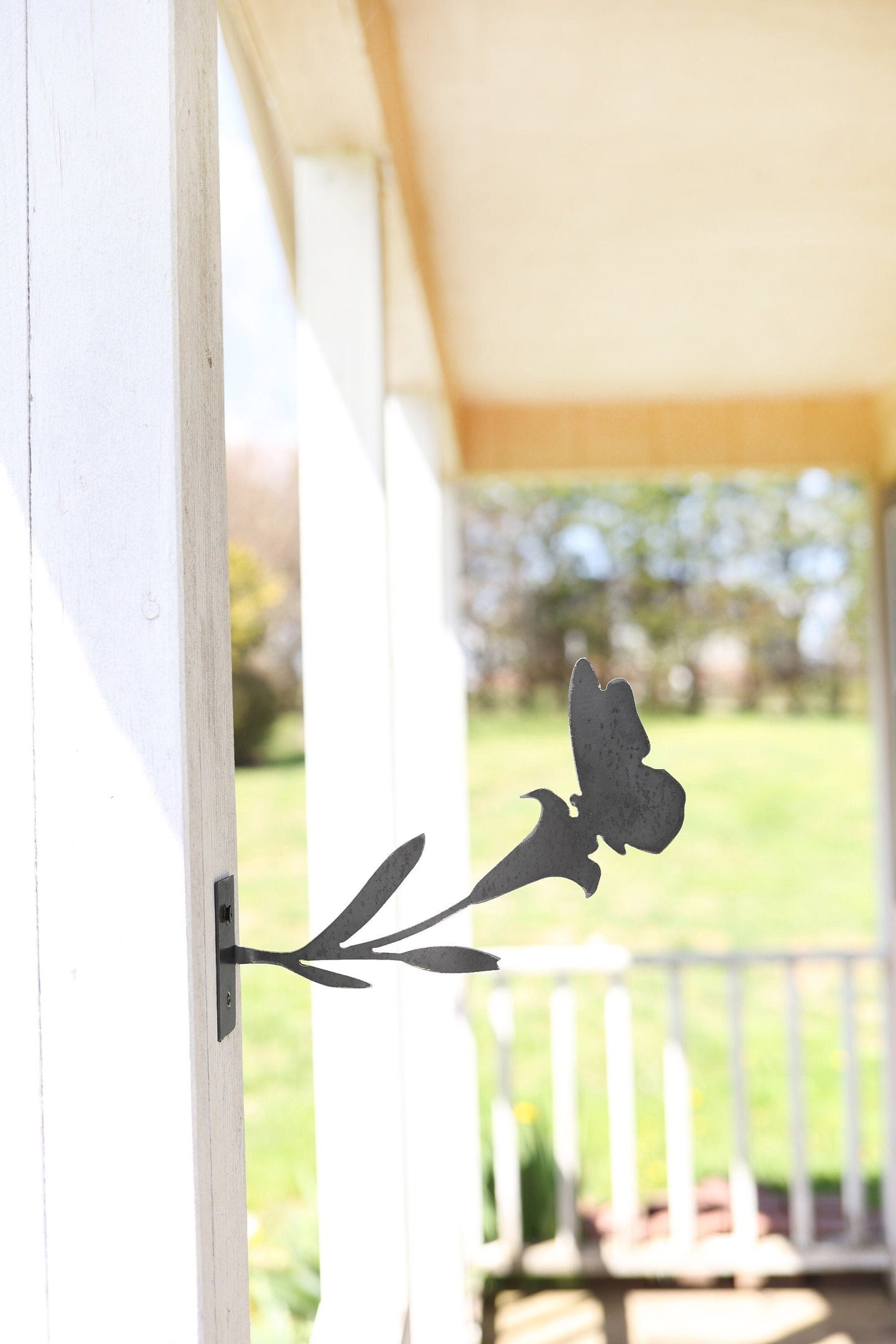 Butterfly Flower Statue by Jubilee Trading Company