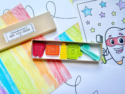 Happy Teeth Crayons