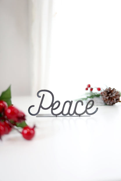 Peace Word Sign