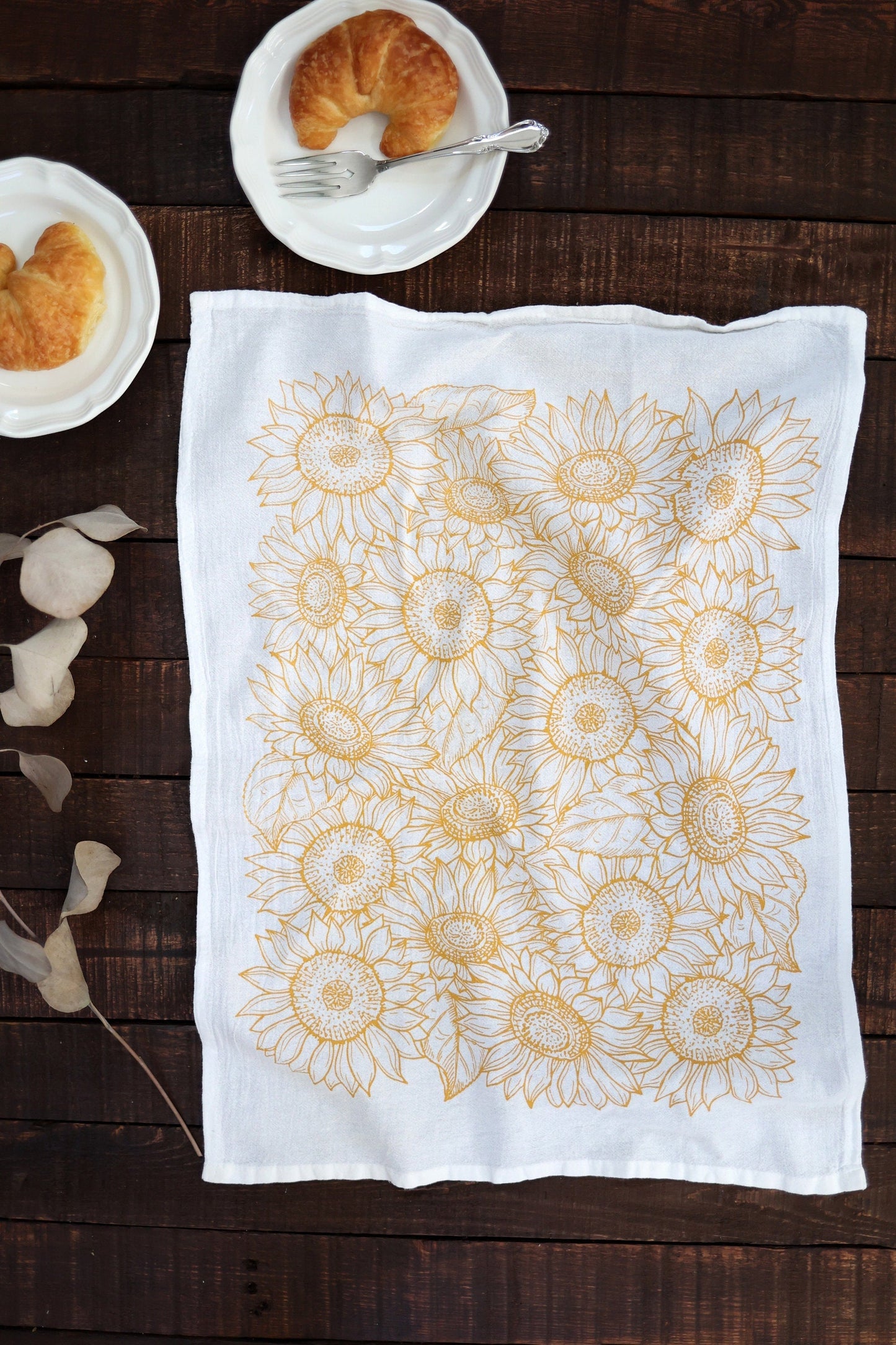 Sunflower Garden Tea Towel by Jubilee Trading Company