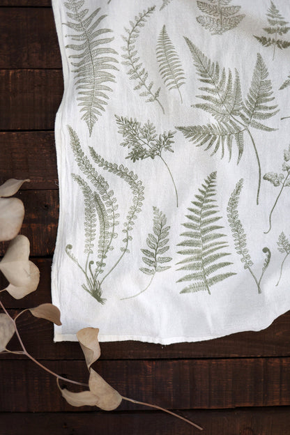 Fern Fronds Tea Towel by Jubilee Trading Company