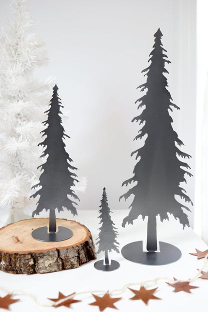 Evergreen Tree Silhouette - Medium
