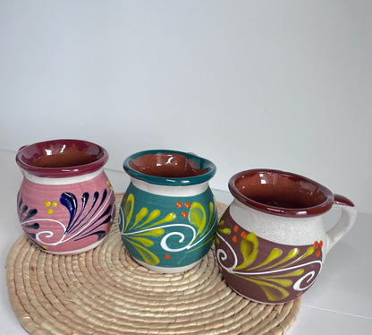 Clay Mugs Set of 4