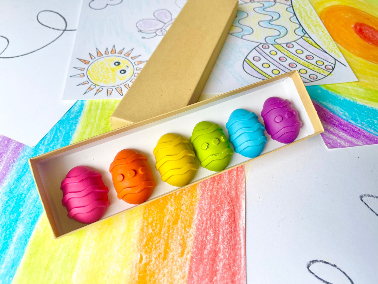 Easter Egg Crayons