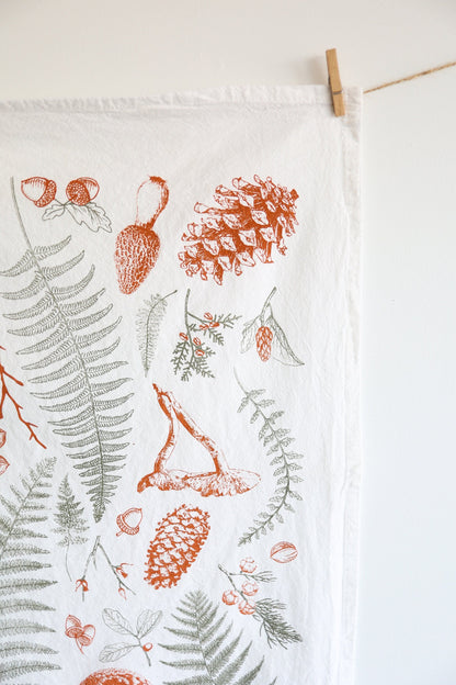 Forest Floor Tea Towel by Jubilee Trading Company