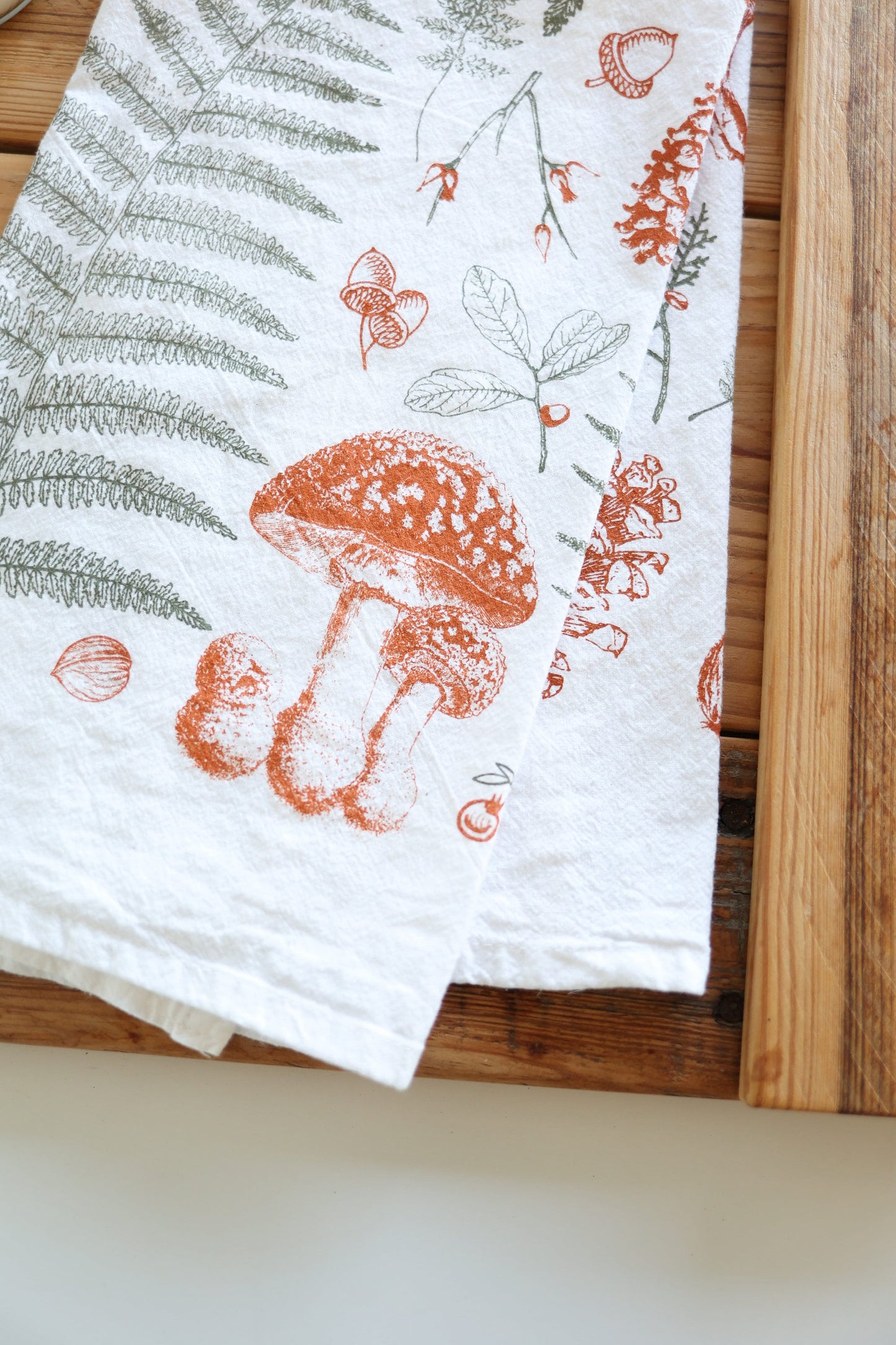 Forest Floor Tea Towel by Jubilee Trading Company