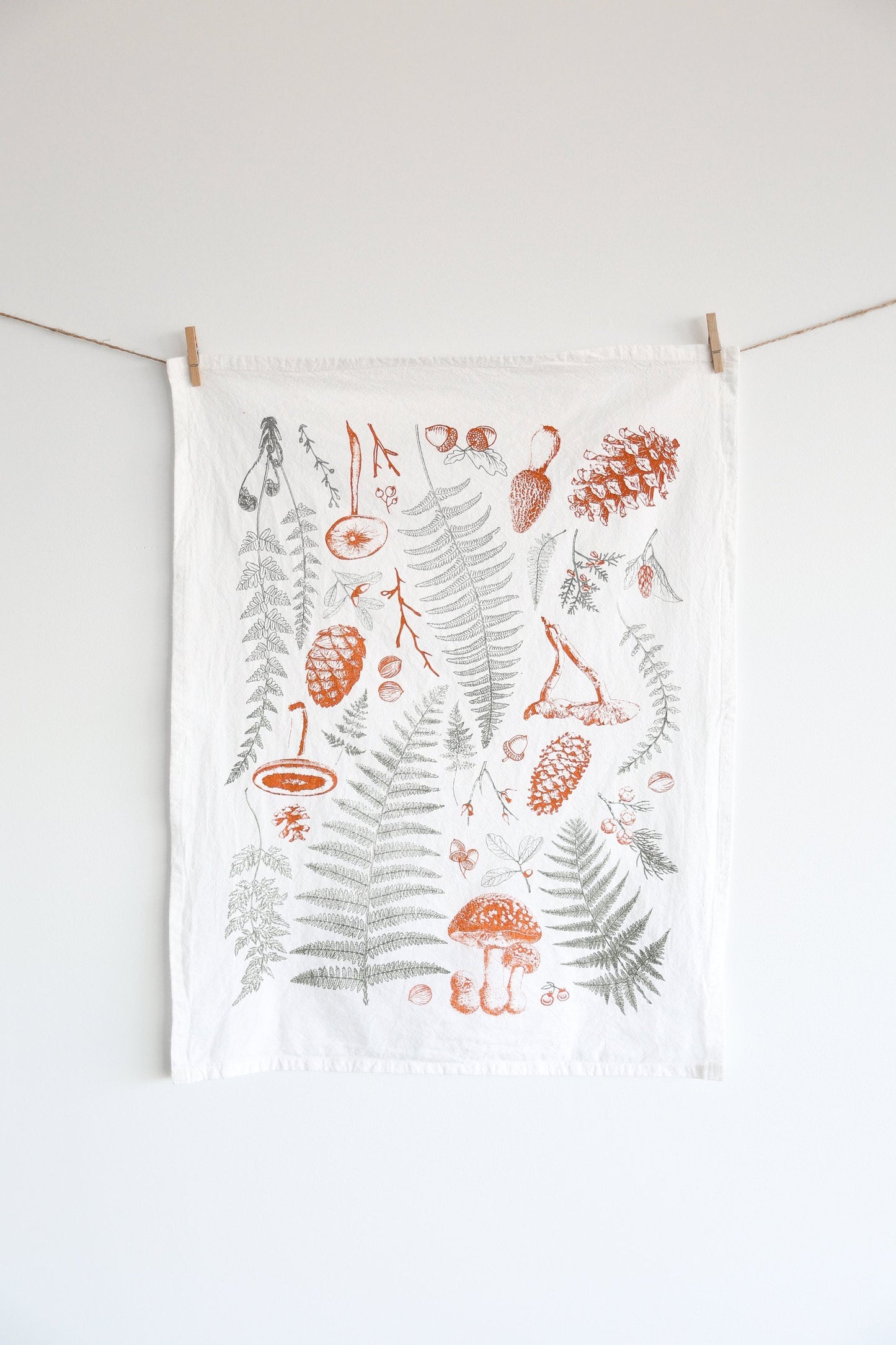 Forest Floor Tea Towel by Jubilee Trading Company