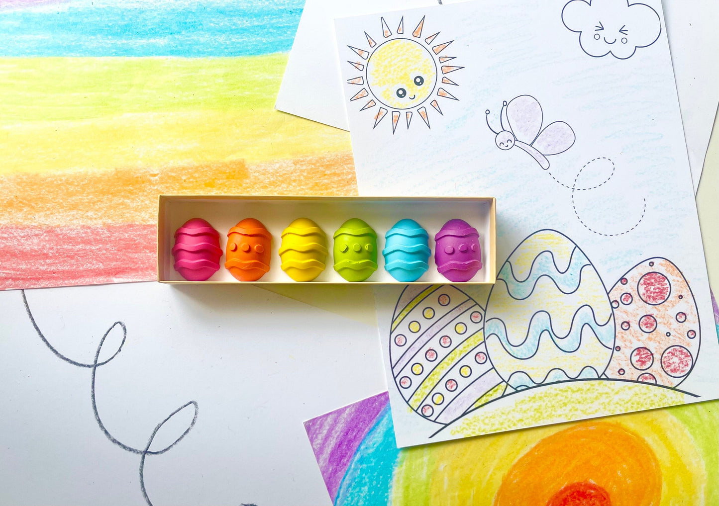 Easter Egg Crayons