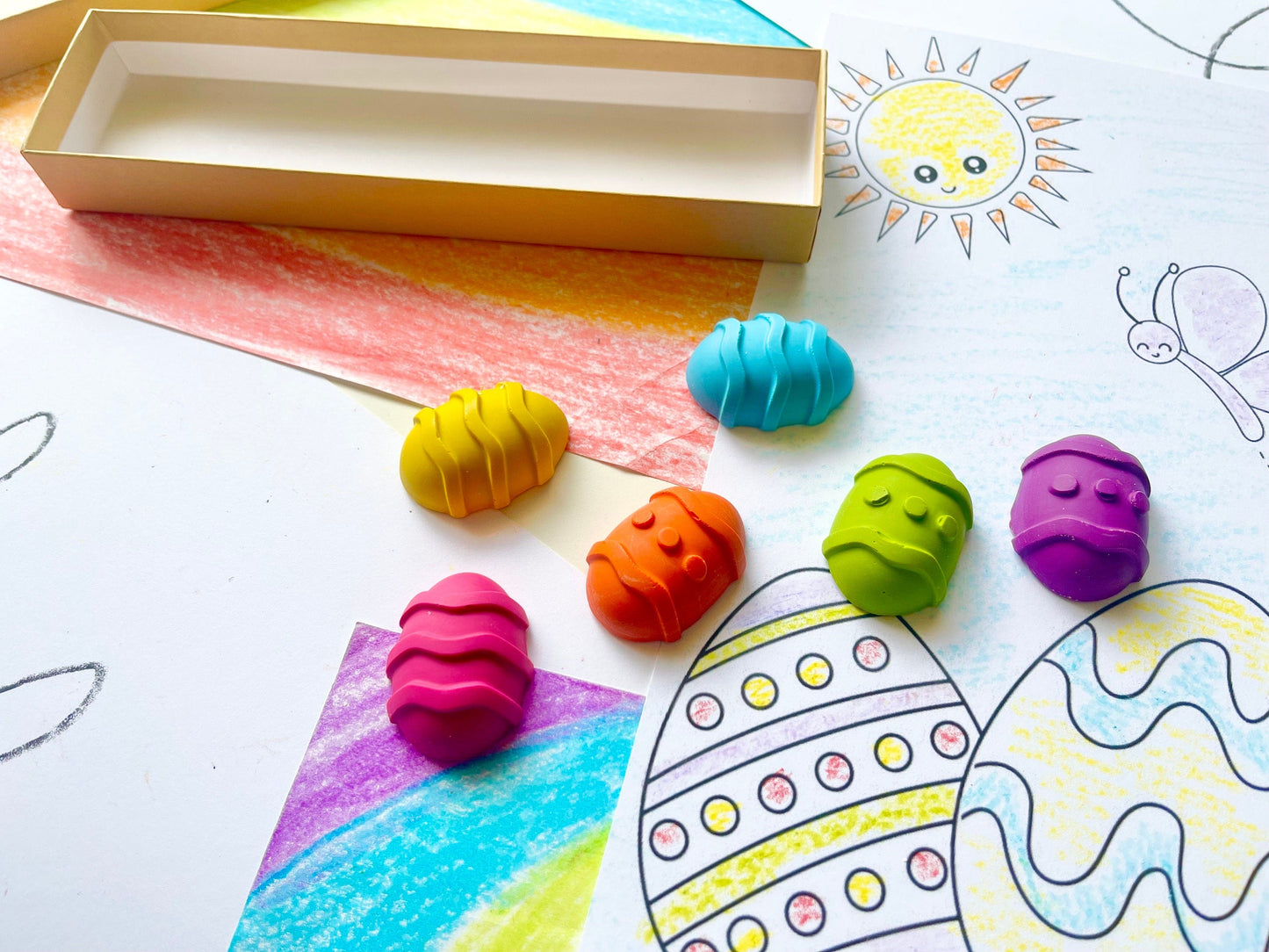 Easter Egg Crayons