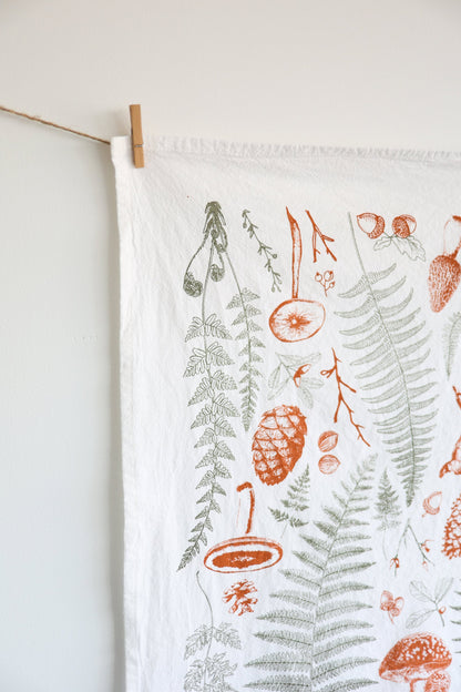 Forest Floor Tea Towel by Jubilee Trading Company