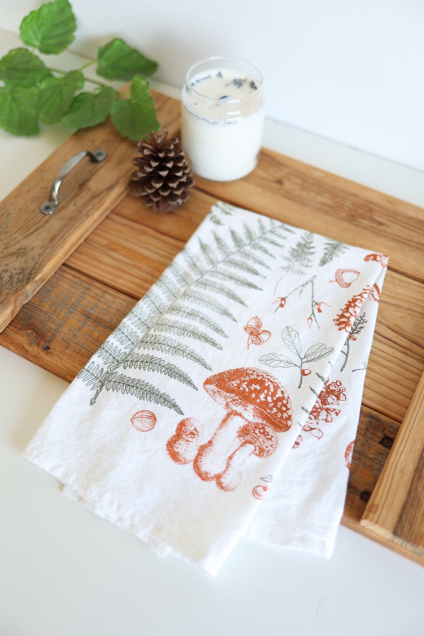 Forest Floor Tea Towel by Jubilee Trading Company