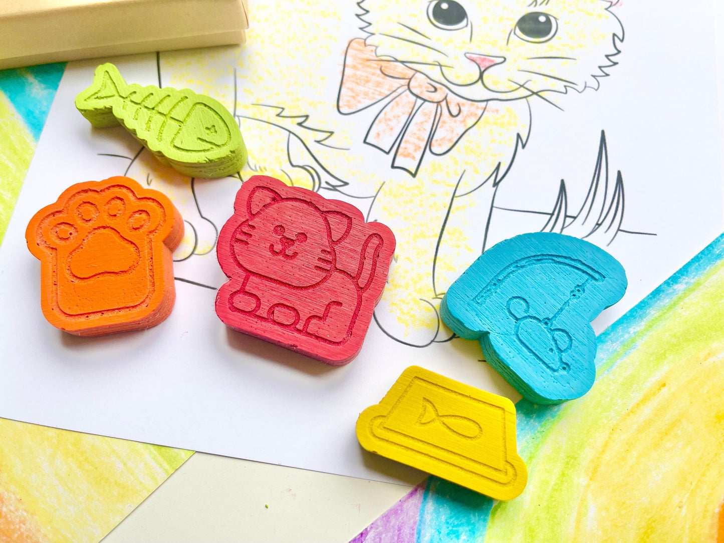 Cat Crayons