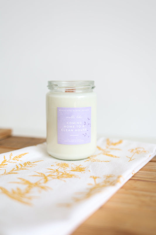 "Coming Home To A Clean House" Candle by Jubilee Trading Company