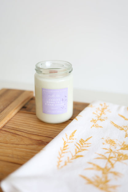 "Coming Home To A Clean House" Candle by Jubilee Trading Company