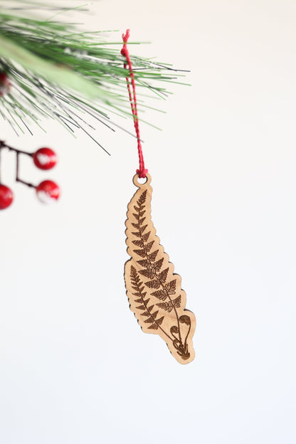 Fern Ornament by Jubilee Trading Company
