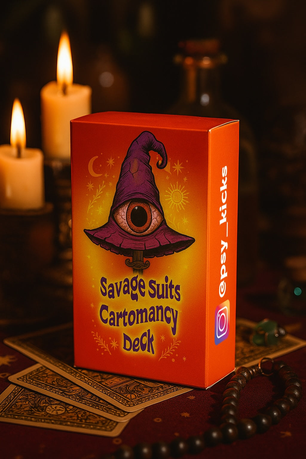 Savage Suits Cartomancy Deck Cards for Truth Seekers