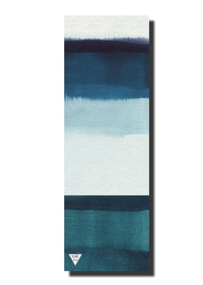 Yoga Mat | 6mm Thick | Blue | Non-Slip | Eco Friendly | Yune Yoga | Janus - Yune Yoga