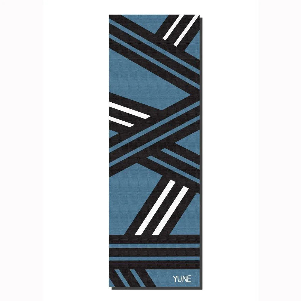 Yoga Mat | 6mm Thick | Blue | Non-Slip | Eco Friendly | Yune Yoga | KR36 - Yune Yoga