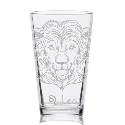 Zodiac Pint Glasses