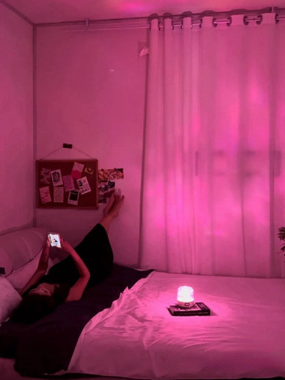 Light Theatre Ambient Projector – Ripple Sunset Aurora Light & Stereo Speaker