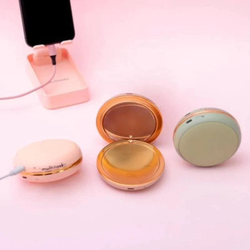 Macaron Power Bank / Hand Warmer / Mirror