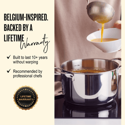 Maestro Stock Pot with Lid