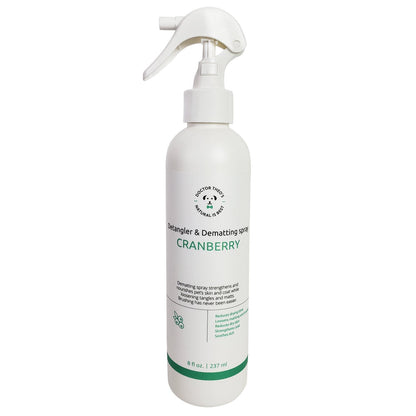 Pet Detangler Spray Cranberry