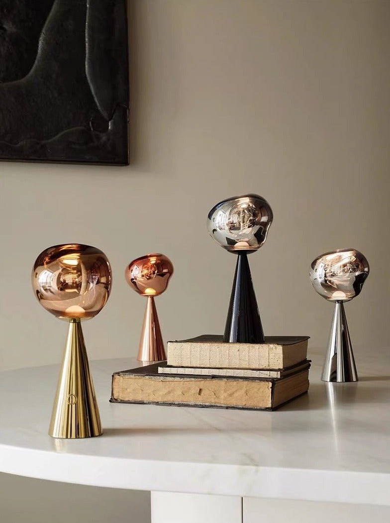 Melt Portable Dimmable LED Table Lamp – Modern Nordic Bedside Light