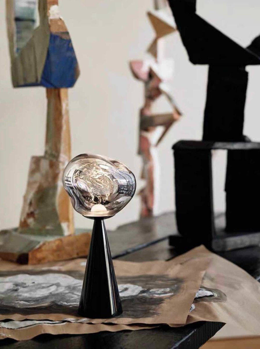 Melt Portable Dimmable LED Table Lamp – Modern Nordic Bedside Light