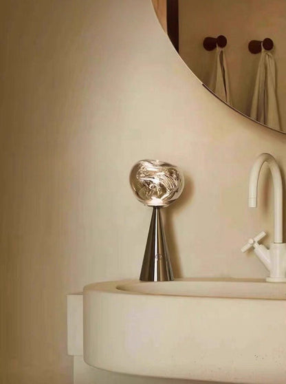 Melt Portable Dimmable LED Table Lamp – Modern Nordic Bedside Light