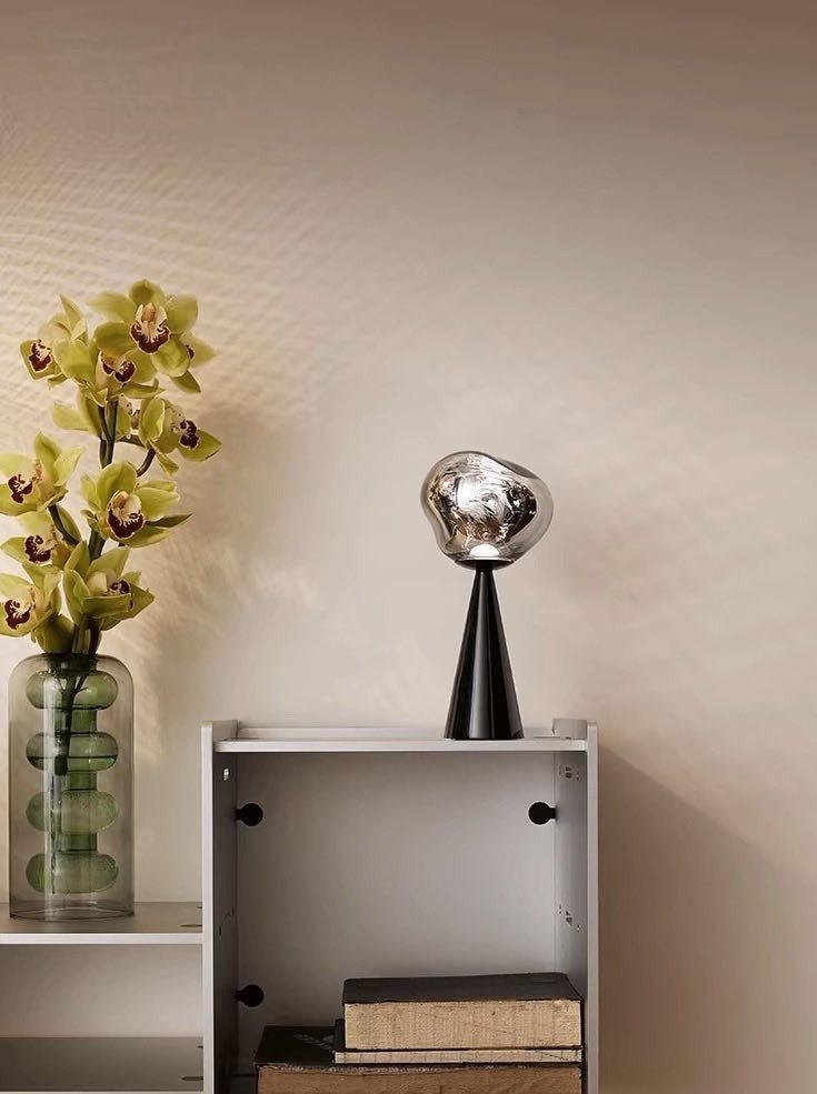 Melt Portable Dimmable LED Table Lamp – Modern Nordic Bedside Light