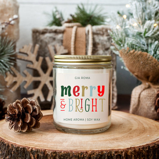 Merry + Bright Candle