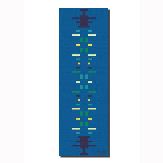Yoga Mat | 6mm Thick | Blue | Non-Slip | Eco Friendly | Yune Yoga | MN25 - Yune Yoga