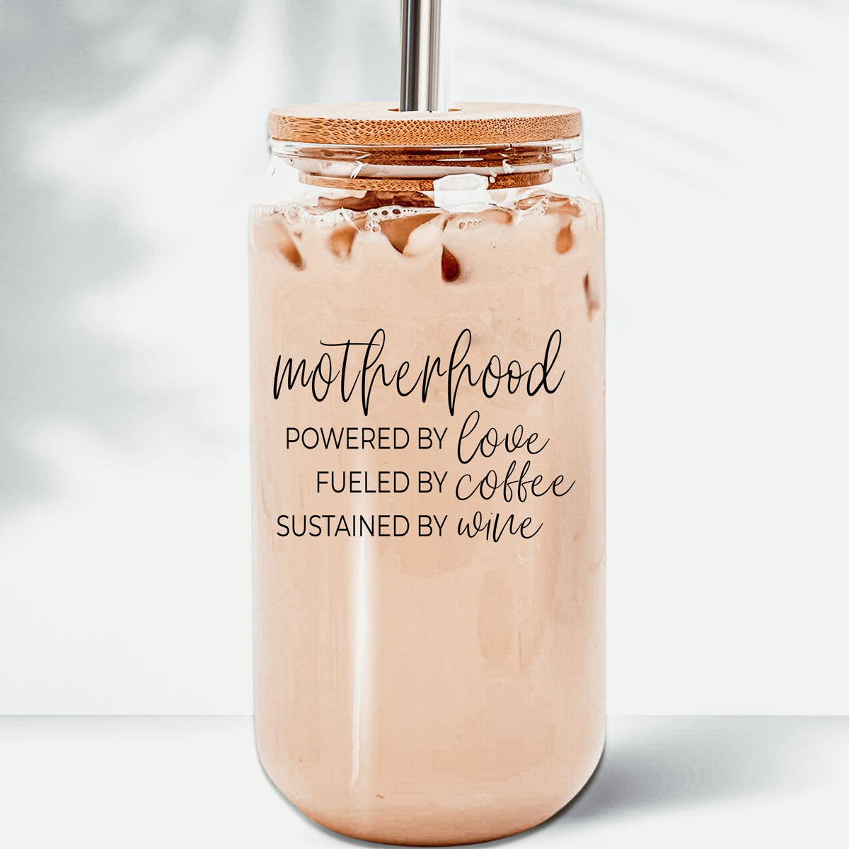 Motherhood Definition Glass Can