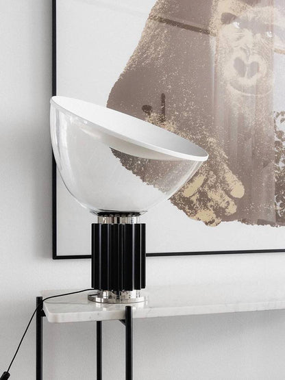 Modern Radar Table Lamp – Small Sculptural Designer-Inspired Accent Light