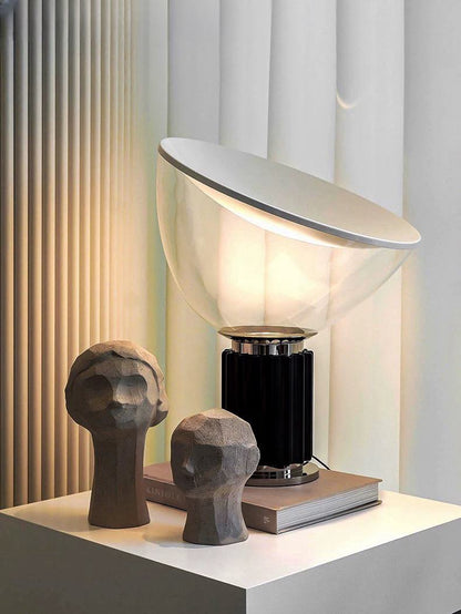 Modern Radar Table Lamp – Small Sculptural Designer-Inspired Accent Light