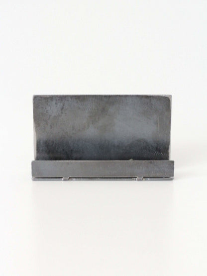 Modern Metal Business Card Holder