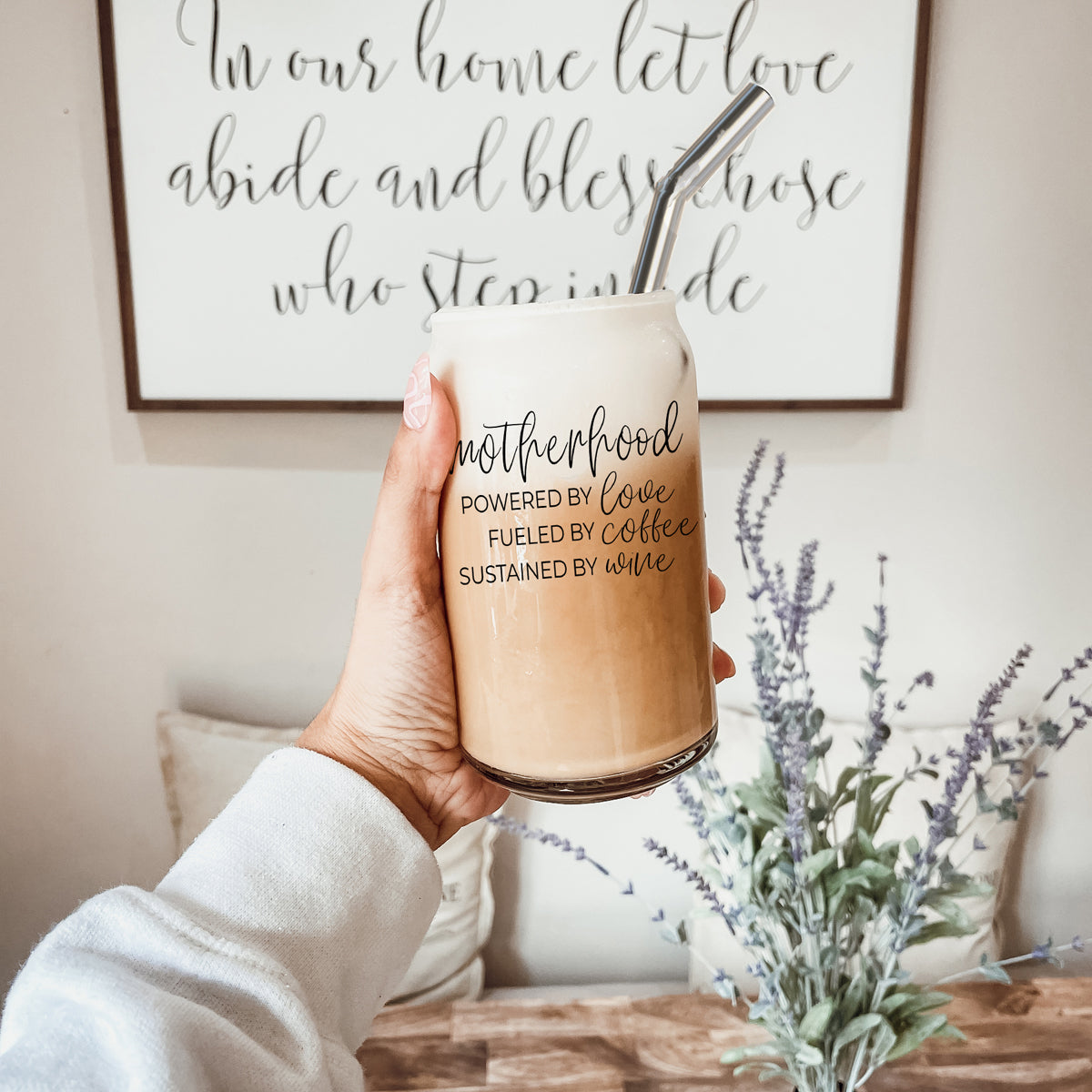 Motherhood Definition Glass Can