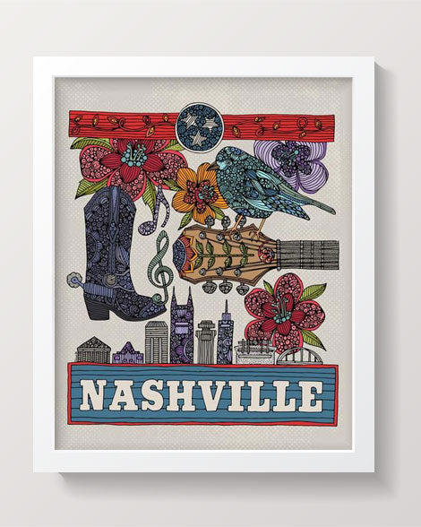 Nashville Poster 2 by valentinaharper