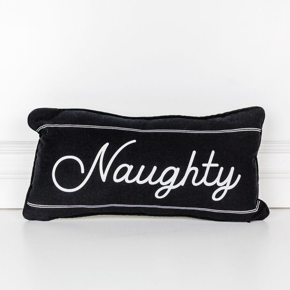 Naughty or Nice Pillow